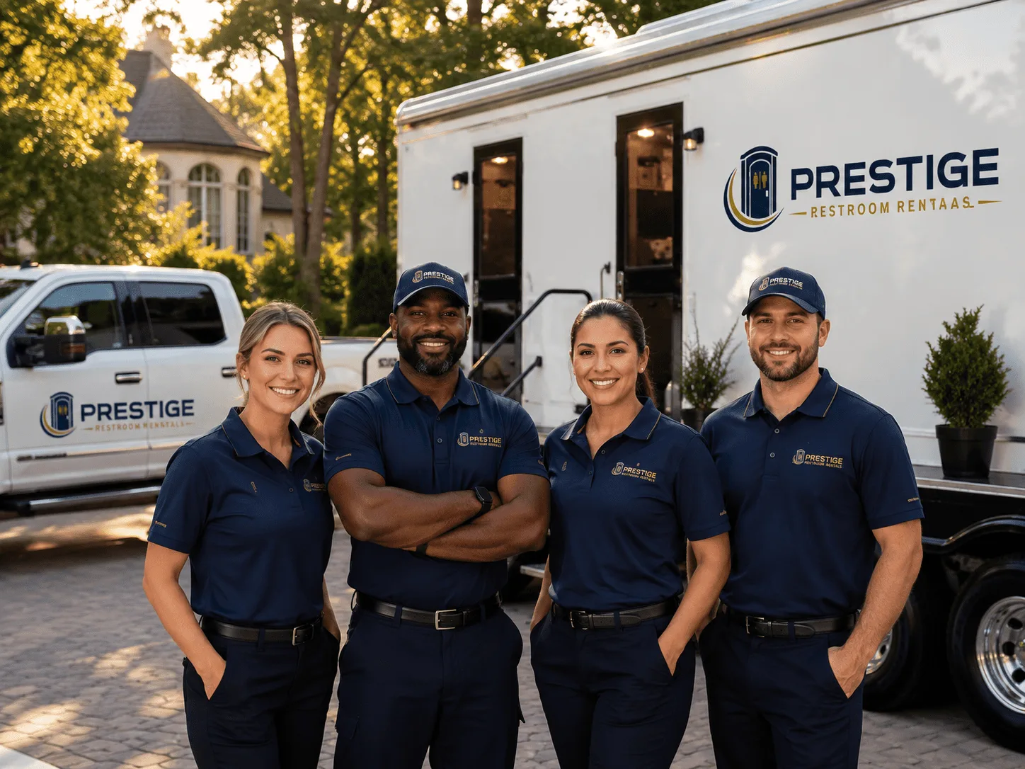 Trusted Luxury Portable Restrooms company in Borup, MN